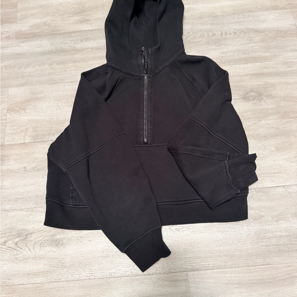 Lululemon Scuba Pullover Half Zip Hoodie Cropped - Rare Vintage